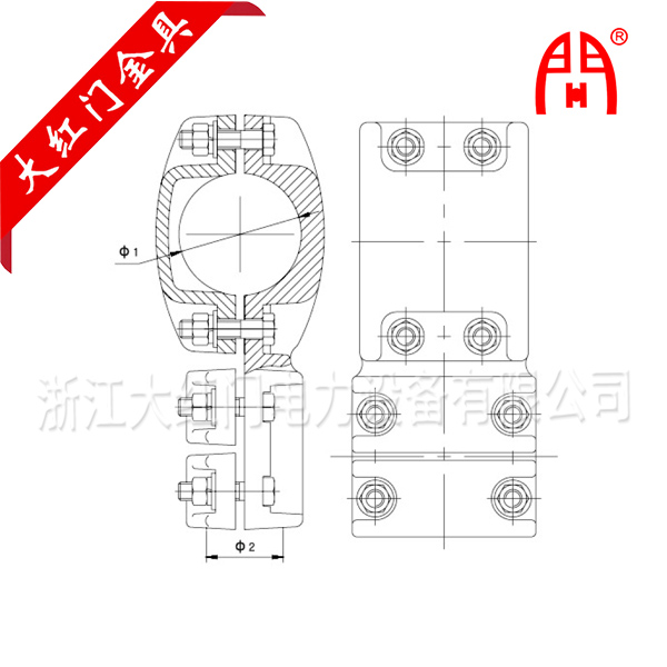 MTM型T型線夾